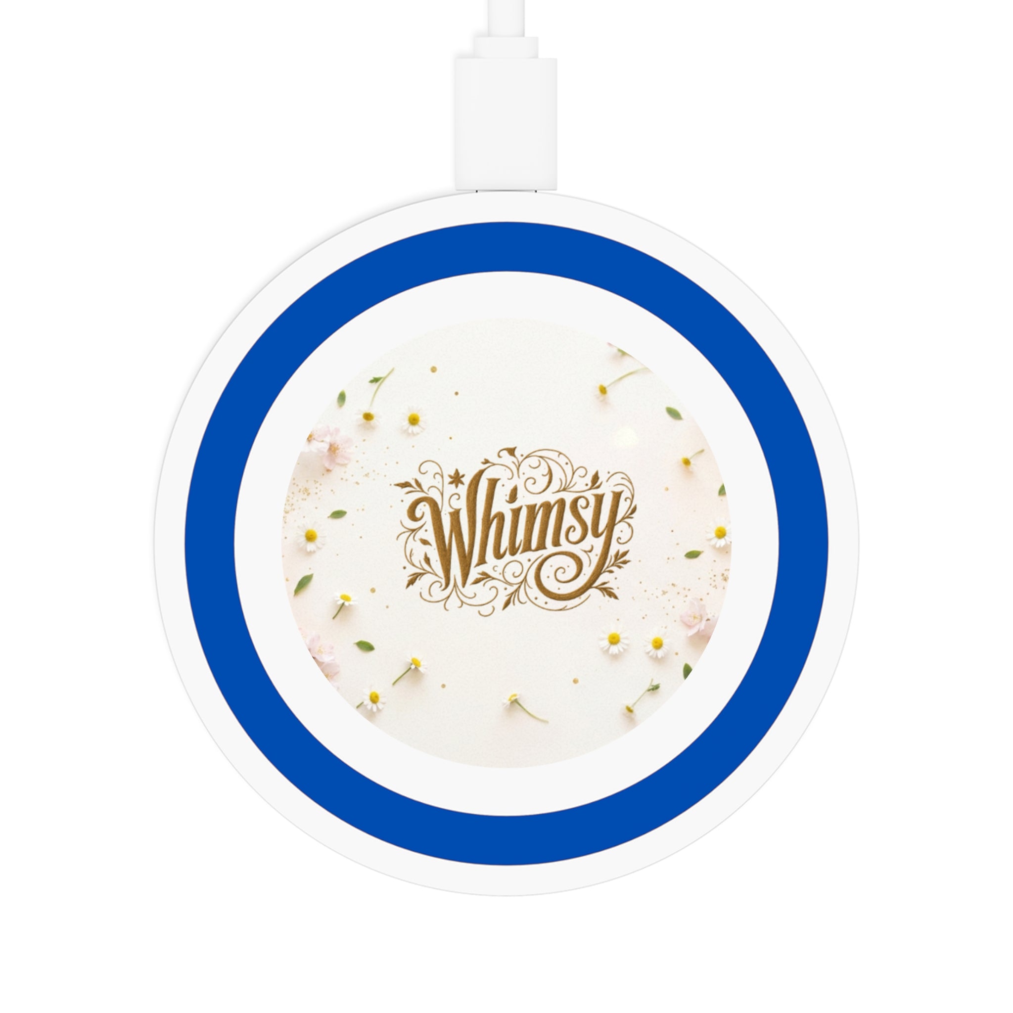 Wireless Charging Pad — Whimsy Floral Fast Qi Charger