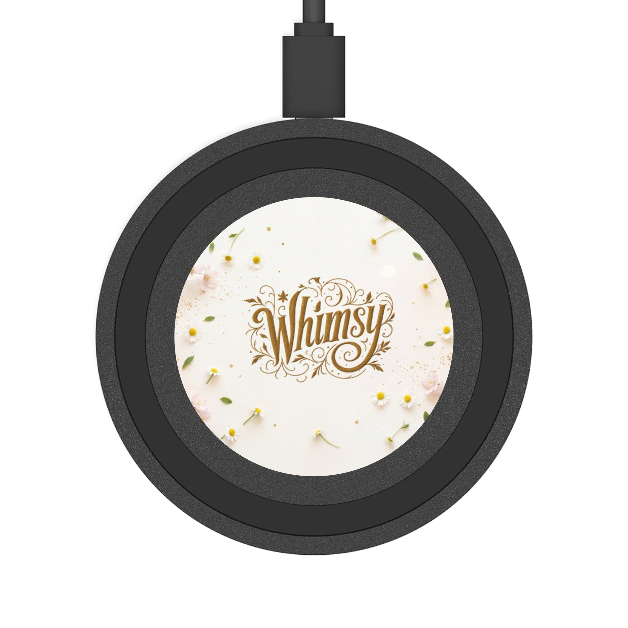 Wireless Charging Pad — Whimsy Floral Fast Qi Charger